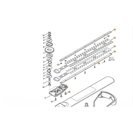 STIHL  Zestaw zespołu tnącego 6010 007 1003